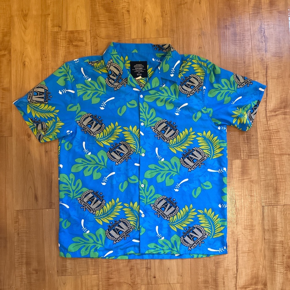 Blue My Hero Academia Graphic Shirt